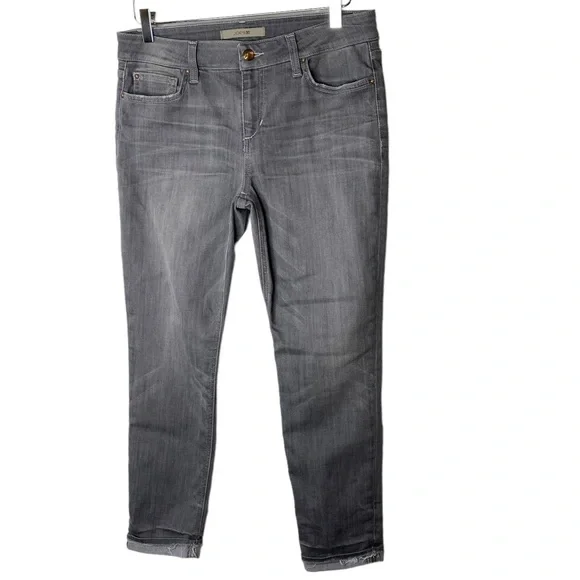 Joe’s Jeans Cool Off Markie Skinny Crop Jeans Grey Size 29 - Picture 3 of 9